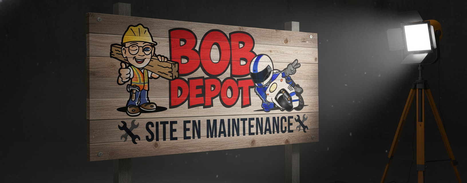 Site en maintenance - Bob Dépôt