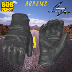 Gants de Moto ABRAMS - Noir