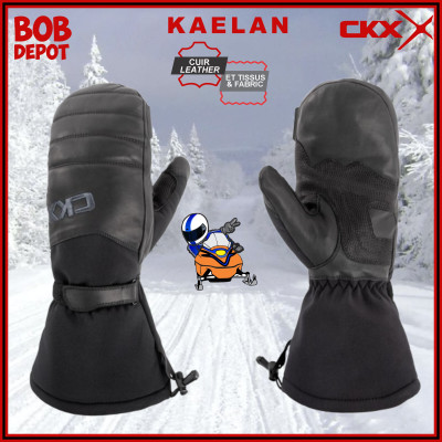 Mitaines de Motoneige KAELAN en Cuir