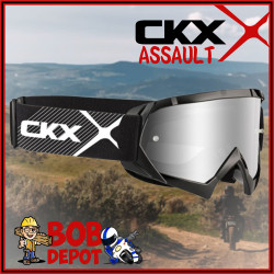 Lunettes/Goggles ASSAULT - Miroir Argent