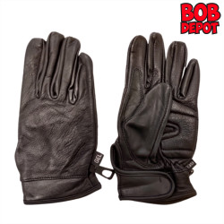 Gants de Moto en Cuir avec Gel