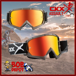 Lunettes/Goggles ASSAULT Junior - Miroir Rouge