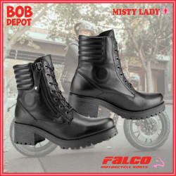 Bottes de Moto MISTY LADY - Noir