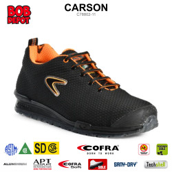 Soulier de Travail CARSON SD - Noir/Orange