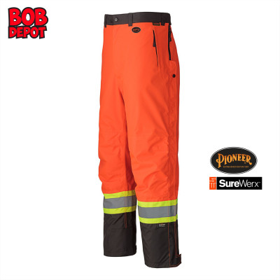 Pantalon de Travail Impermeable - Orange/Hi-Viz