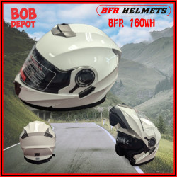 Casque de Moto Modulaire - Blanc