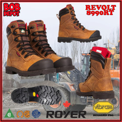 Bottes de Travail REVOLT - Brun