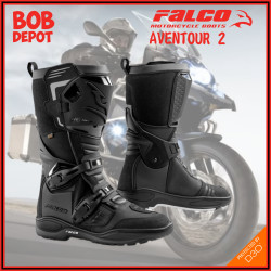 Falco Nara chaussures moto femme gris