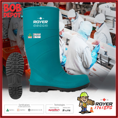 Botte en Caoutchouc Thermoplastique - Bleu
