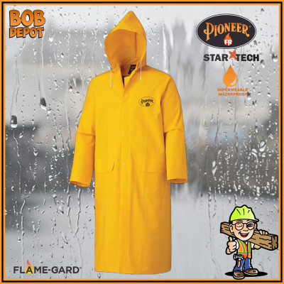 Manteau de pluie long ignifuge FR