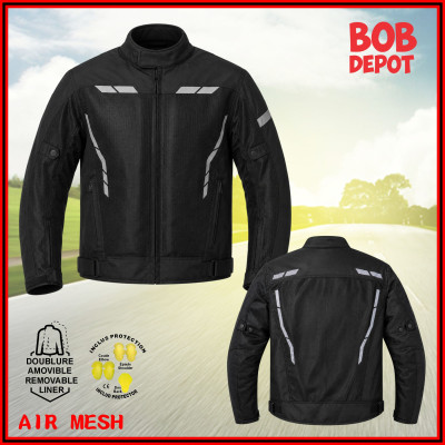 Manteau de Moto AIR MESH - Noir