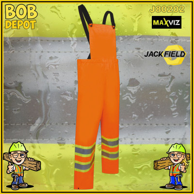 Salopette Imperméable en Polyester Oxford 420D - Hi-Viz