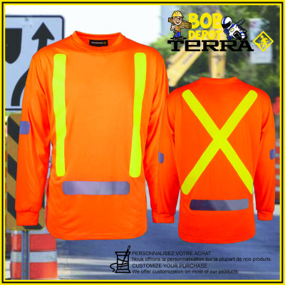Chandail à Manches Longues - Hi/Viz