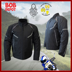 Manteau de Moto  - Noir