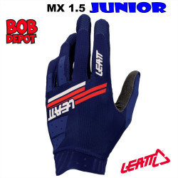 Leatt Enfant Gants Moto 1.5 Mini/Junior Rouge/Noir