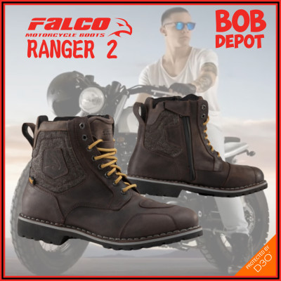 Bottes de Moto RANGER 2 - Marron