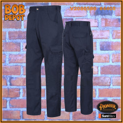 Pantalon de Travail Cargo Poly/Coton