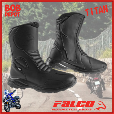 Bottes de Moto TITAN - Noir