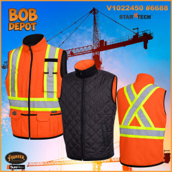 Vestes Sans Manches Réversible - Hi-Viz