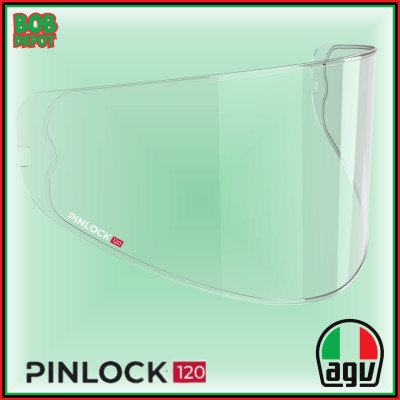 Lentille Maxi Pinlock 120 pour Casque AGV - Clair