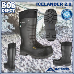 Bottes de Travail Isolé ICELANDER 2.0 avec Feutre Amovible