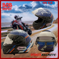 Casque de Moto Intégral IRON BLUE