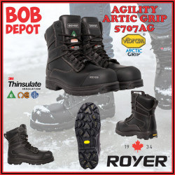 Bottes de Travail AGILITY ARCTIC GRIP - Noir