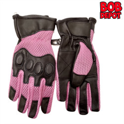 Gants de Moto Mesh & Cuir avec Gel
