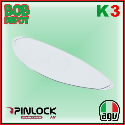 Lentille Max Pinlock® 70 pour K3 (XS-S-M-L)