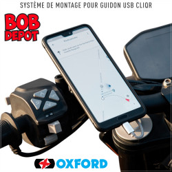 Système de Montage pour Guidon USB CLIQR