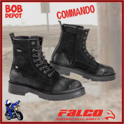 Bottes de Moto COMMANDO - Noir