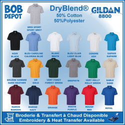 Polo en jersey DryBlend® - Coupe classique