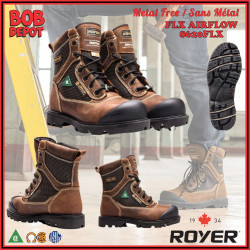 Bottes de Travail FLX AIRFLOW - Brune