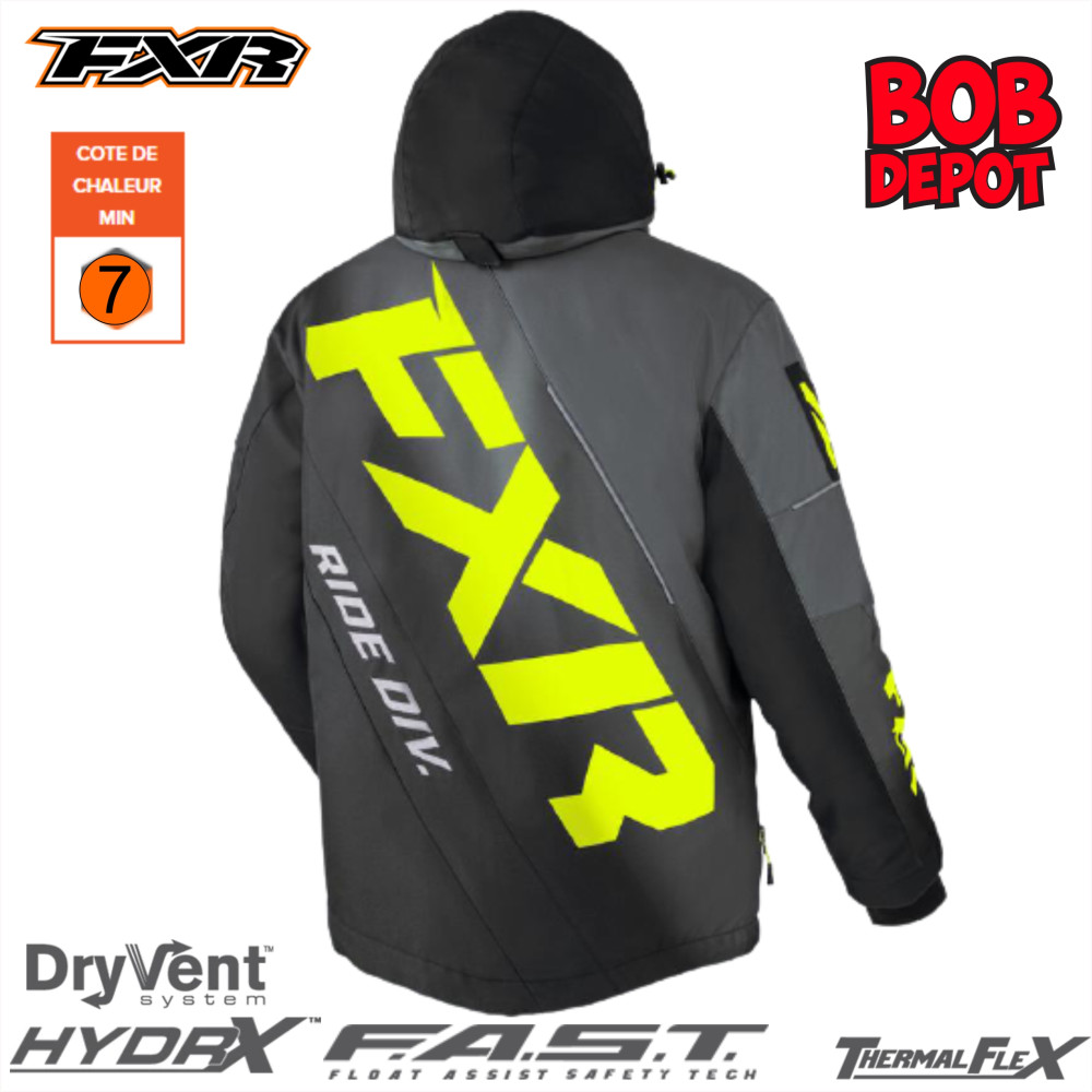 Manteau fxr homme hot sale