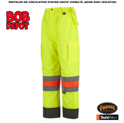Pantalon de Signaleur Isolé - Jaune/Hi-Viz