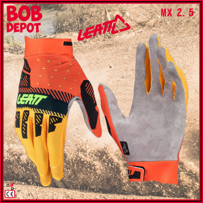 Gants de Motocross MX 2.5 X-FLOW CITRUS
