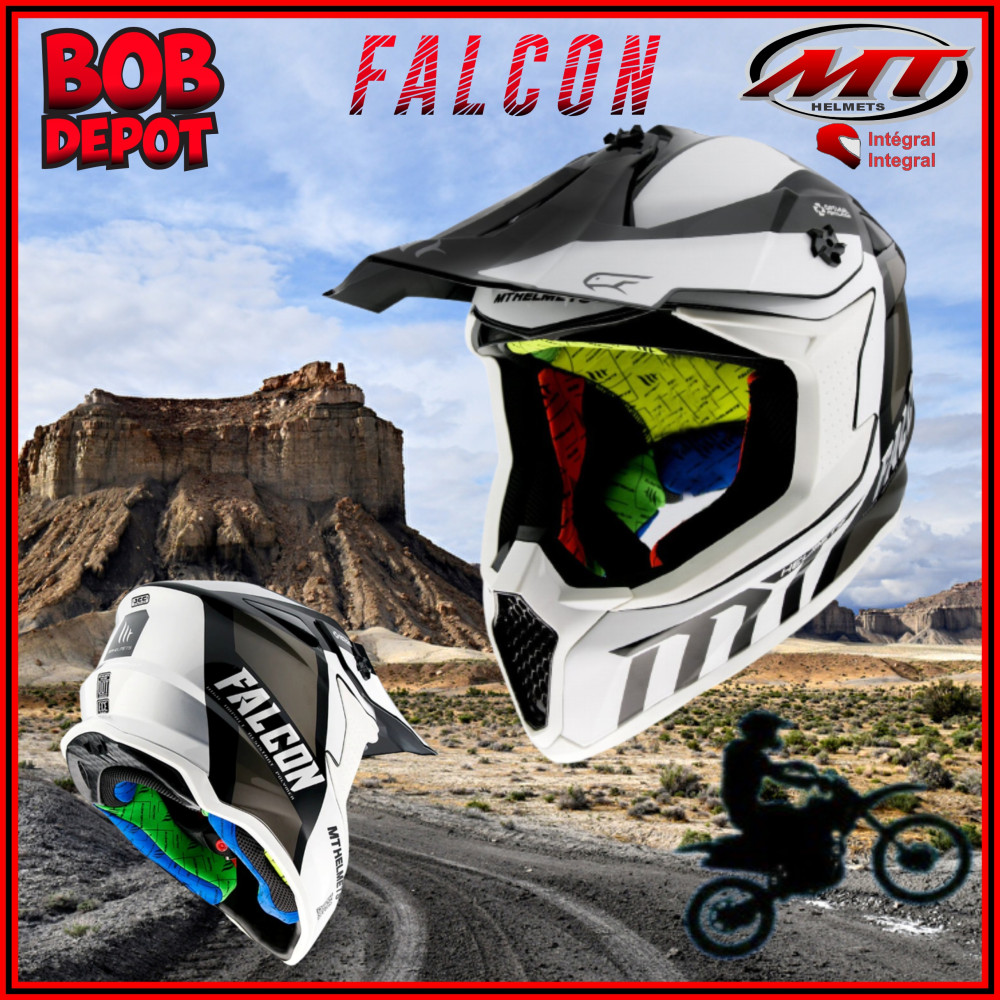 CASQUE CROSS ADULTE MT FALCON