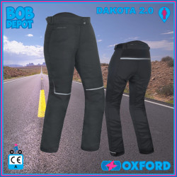 Pantalons de Moto DAKOTA 2.0 Regulier - Noir