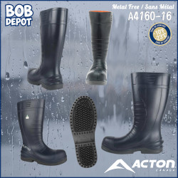 Bottes Imperméable en PU OCEAN - Bleu