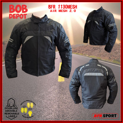 Manteau de Moto AIR MESH 2.0 - Noir