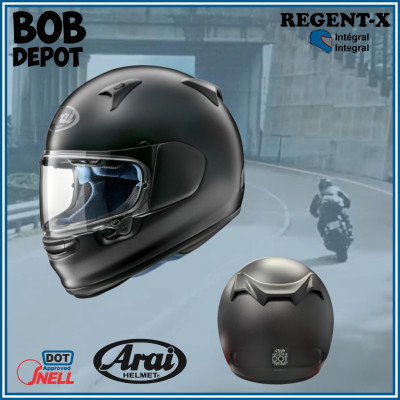 Casque Moto Intégral REGENT-X - Noir Givré