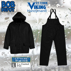 Ensemble Imperméable HANDYMAN® 2 Morceaux - Noir