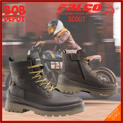 Bottes de Moto SCOUT - Brun