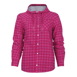 Chemise en Flanelle Doublée avec Capuchon