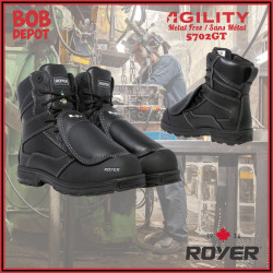Bottes de Travail AGILITY avec Protecteur Métatarsien