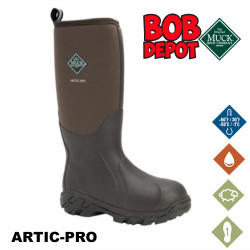 Bottes Imperméable ARTIC PRO Température Extrêmes - Brune