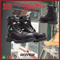 Bottes de Travail FLX AIRFLOW NYLON - Noir