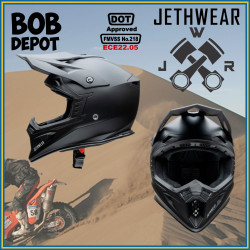 Casque Hors-Route FORCE Solid - Noir Mat