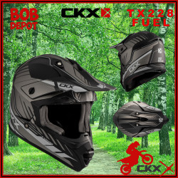 Casque Hors-Route TX228 FUEL - Gris Mat