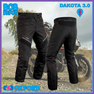 Pantalon de Moto DAKOTA 3.0 - Noir